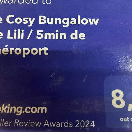 Le Cosy Bungalow De Lili / 5Min De L'Aeroport Les Abymes Zewnętrze zdjęcie