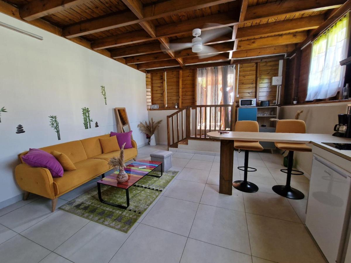 Le Cosy Bungalow De Lili / 5Min De L'Aeroport Les Abymes Zewnętrze zdjęcie