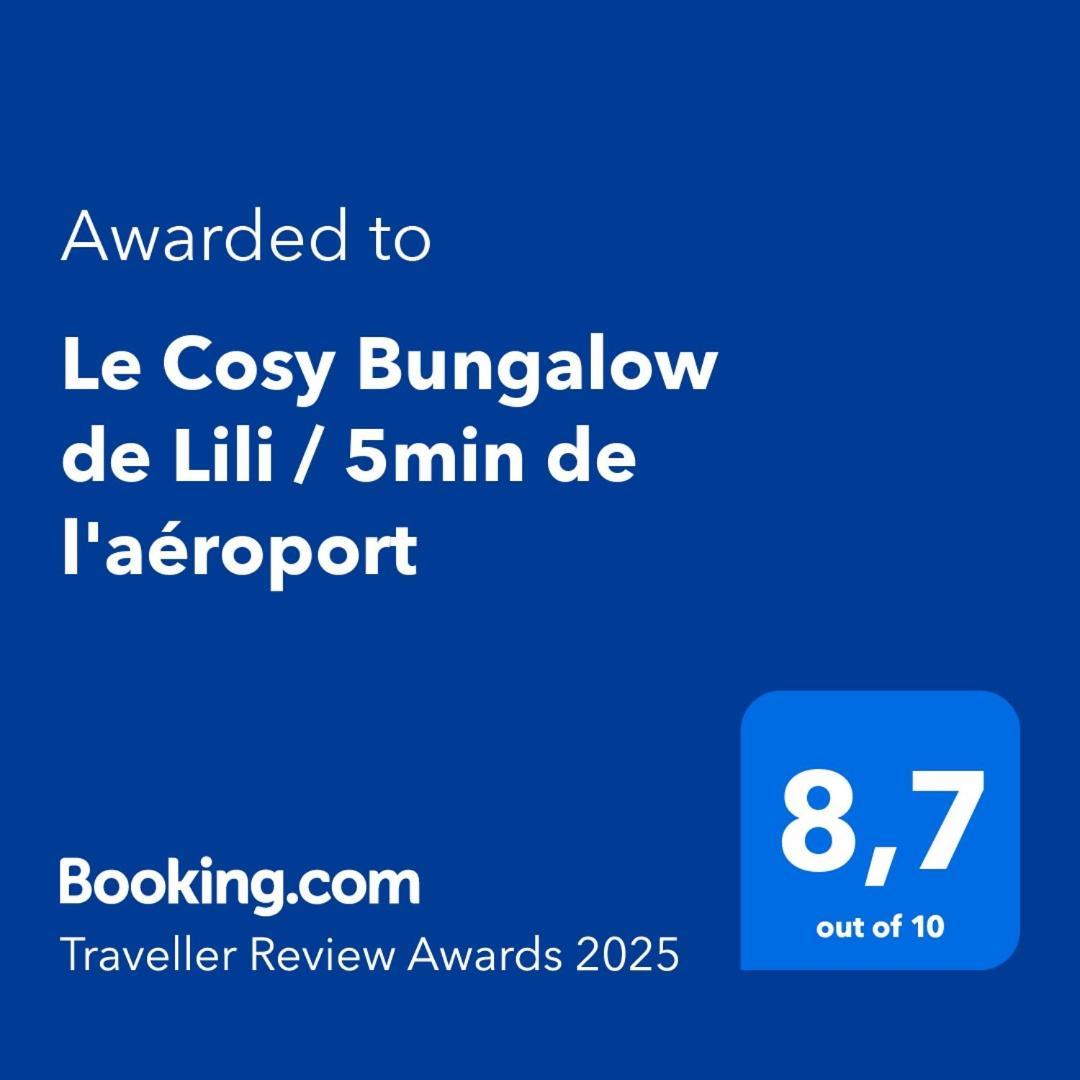 Le Cosy Bungalow De Lili / 5Min De L'Aeroport Les Abymes Zewnętrze zdjęcie