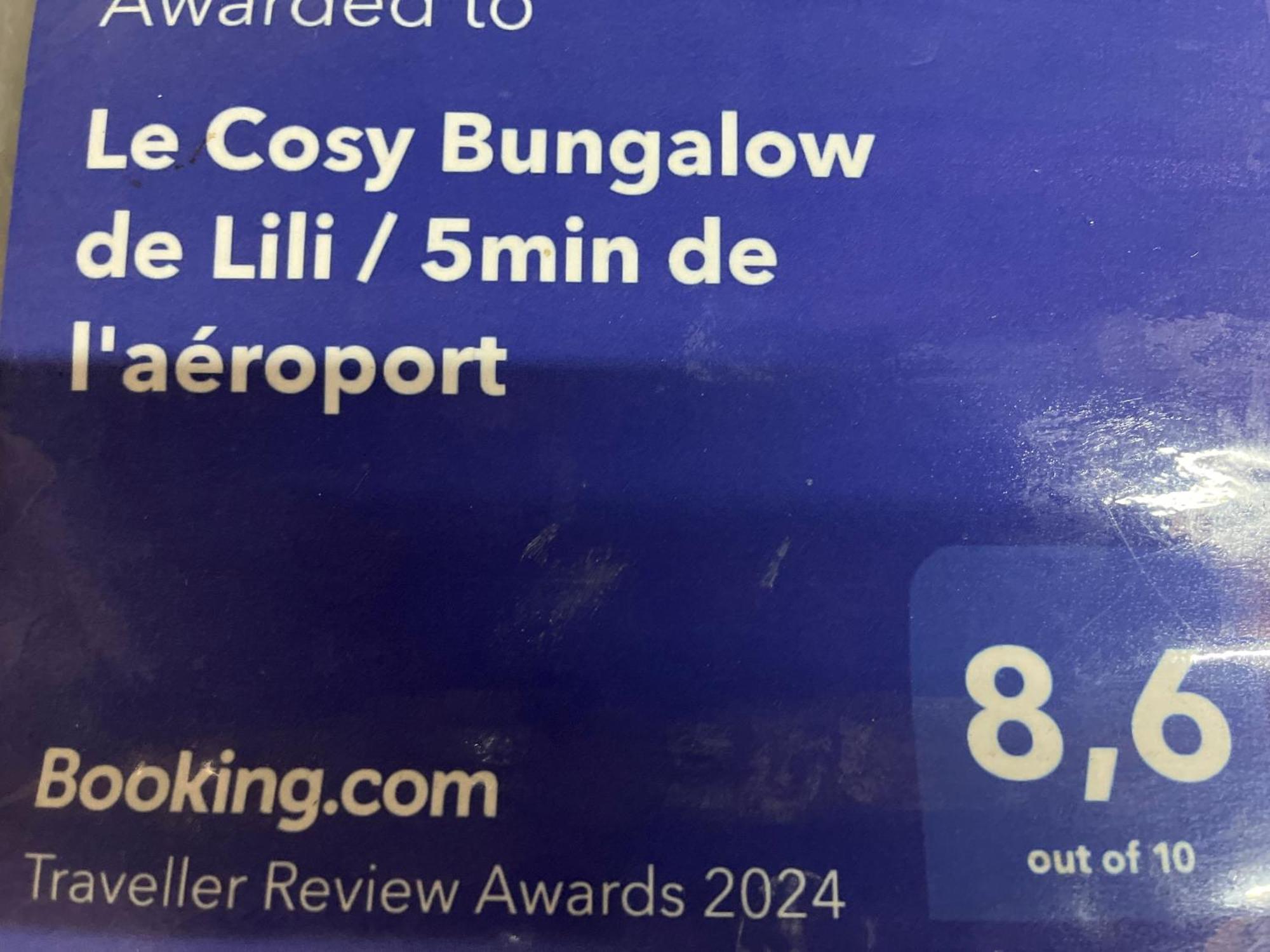 Le Cosy Bungalow De Lili / 5Min De L'Aeroport Les Abymes Zewnętrze zdjęcie